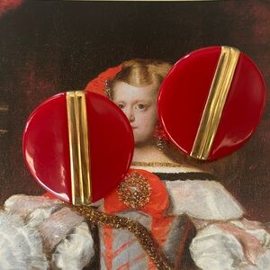 Vintage resin earrings